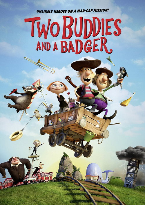 Two Buddies and a Badger