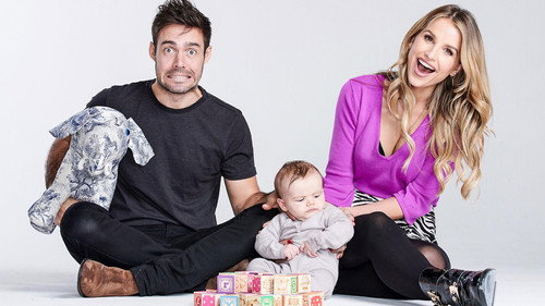 Spencer, Vogue and Baby Too Backdrop Blur
