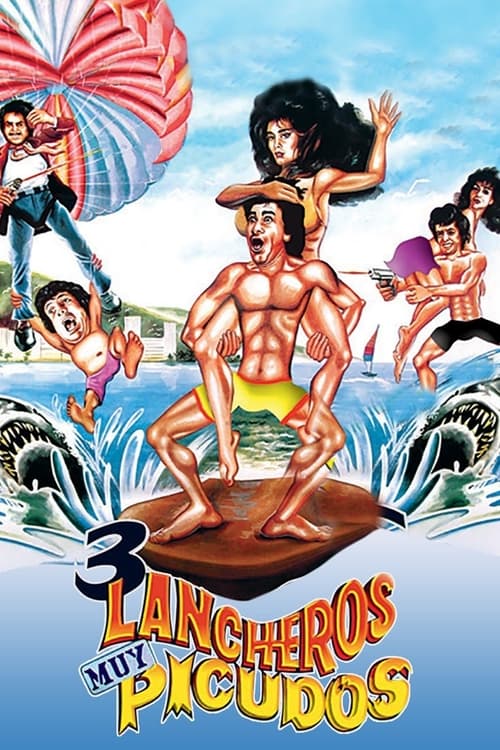 Tres lancheros muy picudos (1989) poster