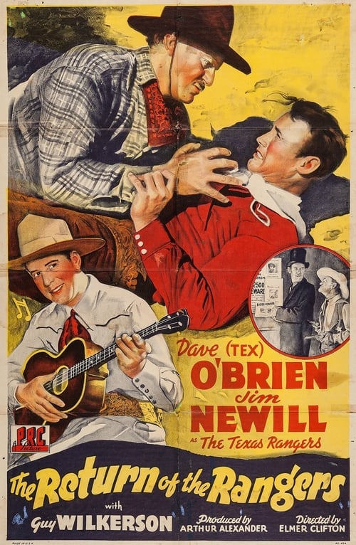Poster The Return of the Rangers 1943