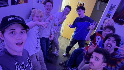 Juice Boxes Backdrop Blur