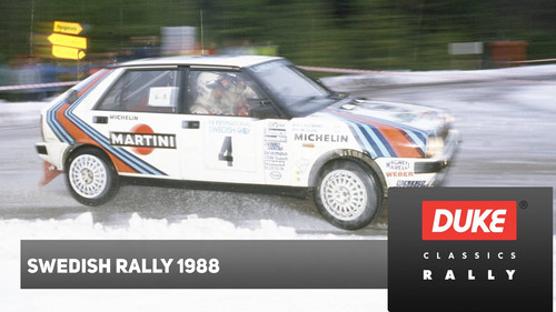 Rally Sweden 1988 Backdrop Blur