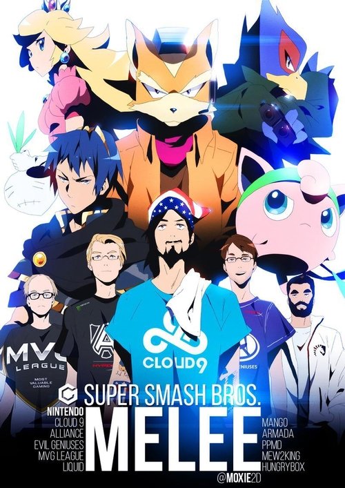 Les 5 dieux de Smash Bros Melee