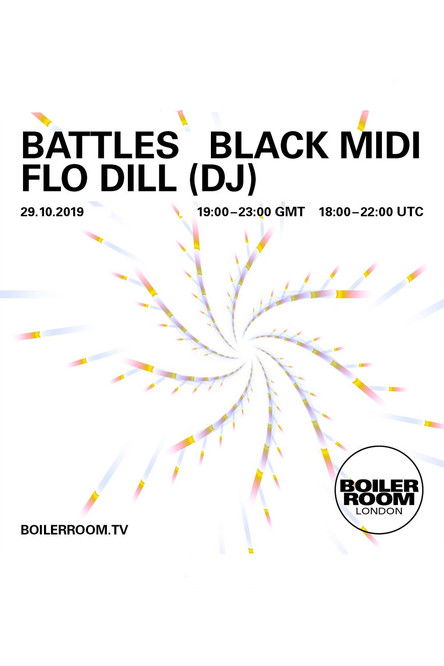 Black Midi: Boiler Room London: Battles & Black Midi Poster