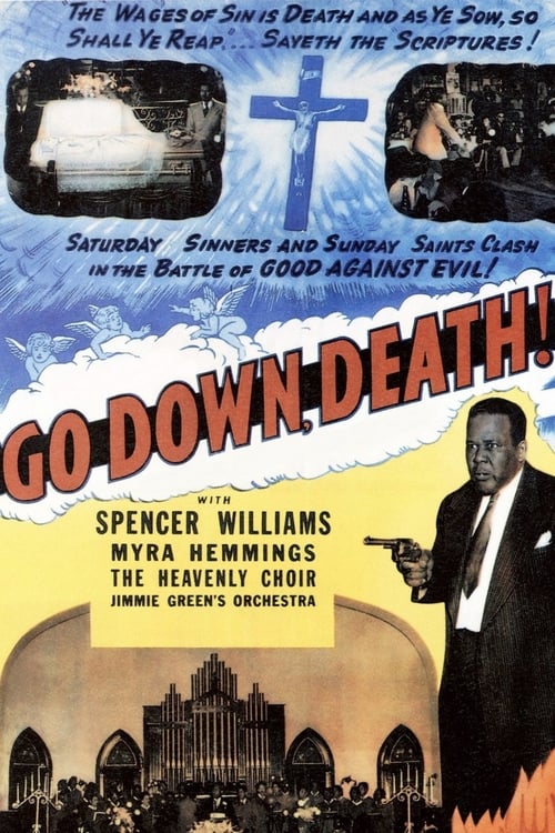 Poster Go Down, Death! 1944