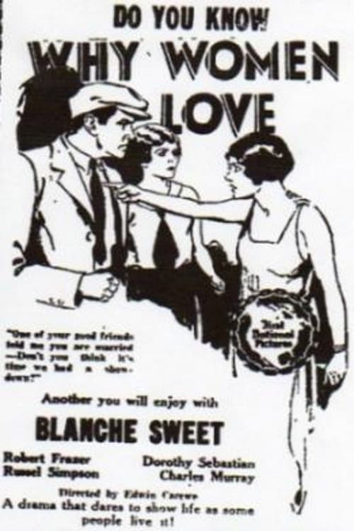 Poster Why Women Love 1925