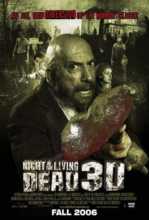 Night of the Living Dead 3D poster