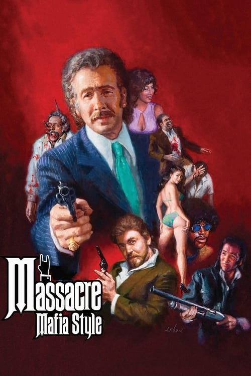 Poster Massacre Mafia Style 1974