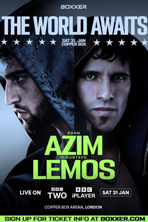 Adam Azim vs. Gustavo Lemos Poster