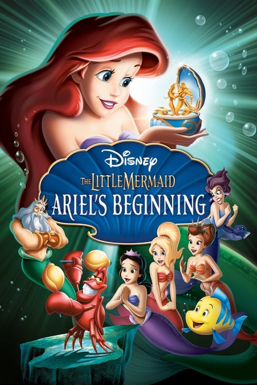 Grootschalige poster van De Kleine Zeemeermin - Ariel hoe het begon