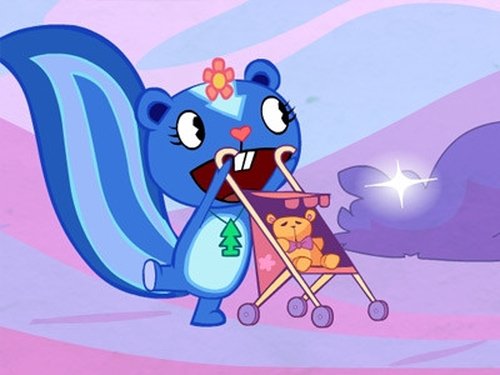 Escena del episodio 21 de la temporada 2 de la serie Happy Tree Friends