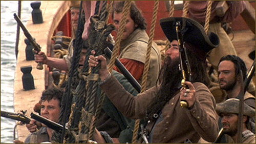 National Geographic：Blackbeard - Terror at Sea Backdrop Blur