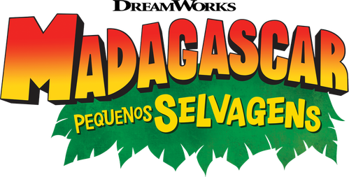 Madagascar: Pequenos Selvagens - Logo 4