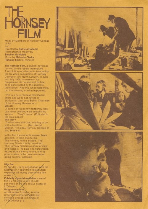 The Hornsey Film movie poster player