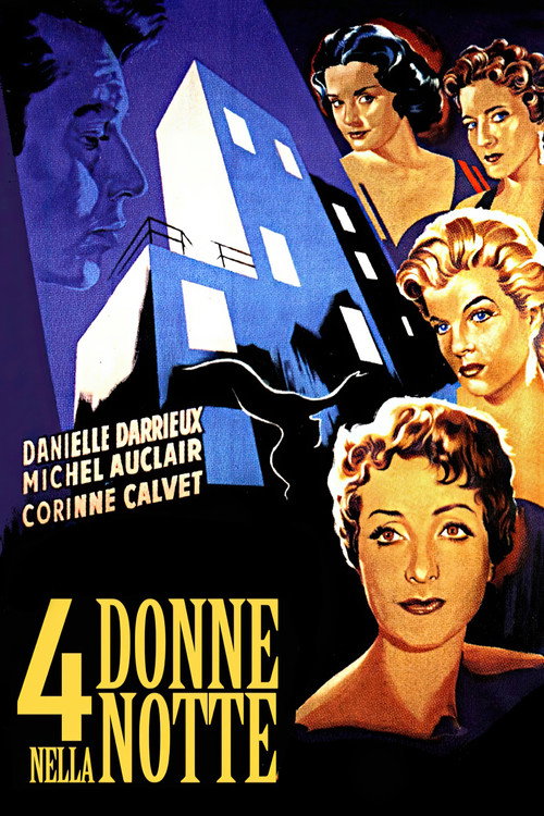 Quattro donne nella notte poster