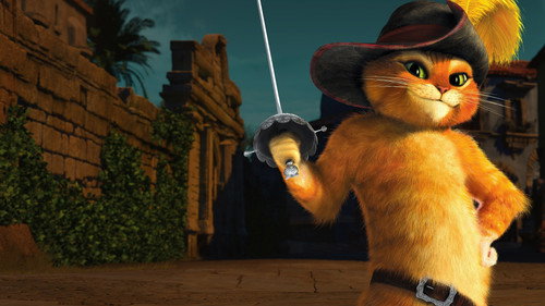 Puss in Boots Shorts - Season 1 Backdrop Blur