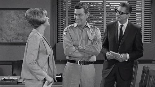 Escena del episodio 23 de la temporada 5 de la serie The Andy Griffith Show