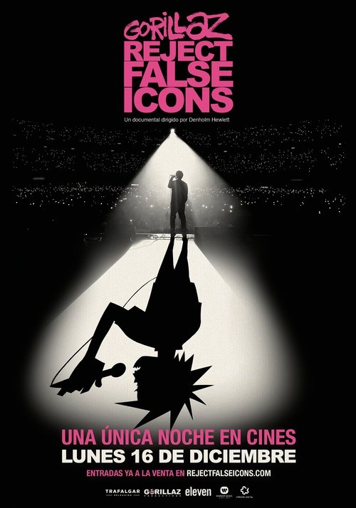 Gorillaz: Reject False Icons movie poster player