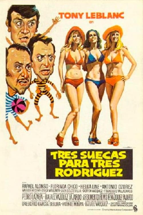 Tres suecas para tres Rodríguez (1975)