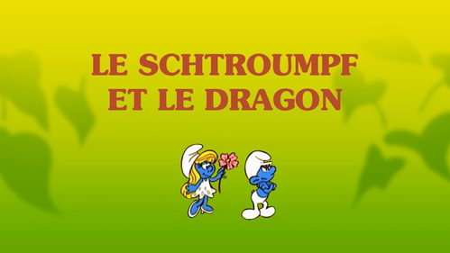 Image Le Schtroumpf et le dragon