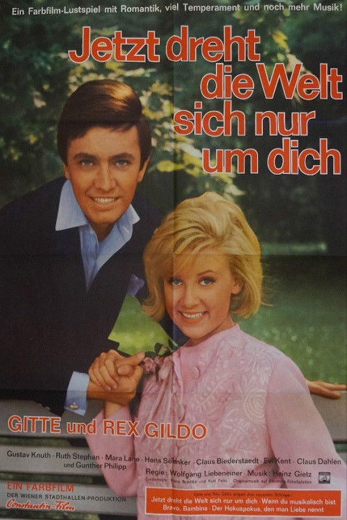 Jetzt dreht die Welt sich nur um dich poster