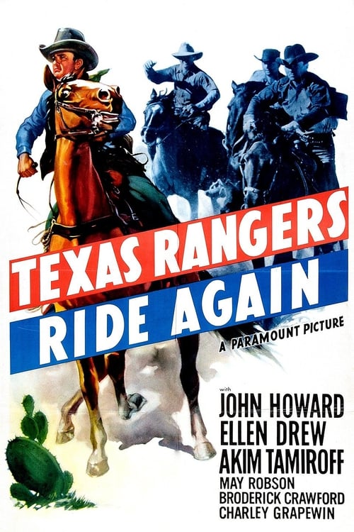 The Texas Rangers Ride Again (1940) poster