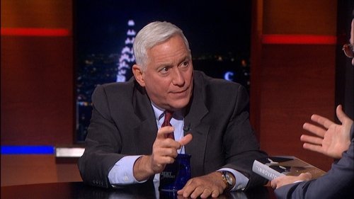 Escena del episodio 9 de la temporada 11 de la serie The Colbert Report