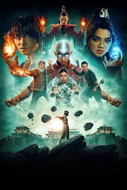 Official poster of Avatar: La leyenda de Aang (2024) - Action & Adventure