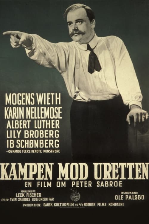 Kampen mod uretten (1949) poster