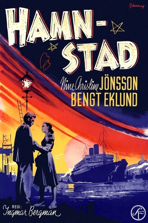 Hamnstad (1948) poster