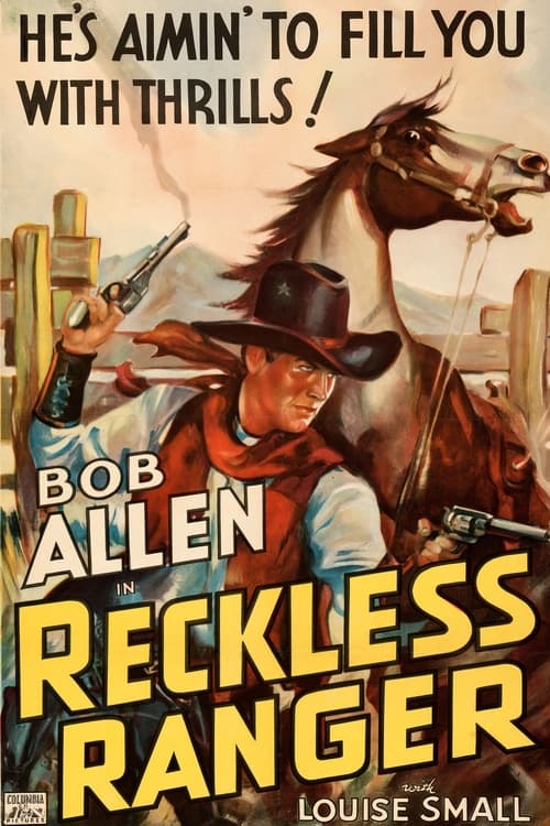 Poster Reckless Ranger 1937