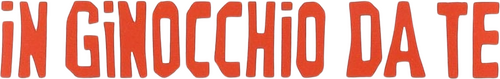 In ginocchio da te