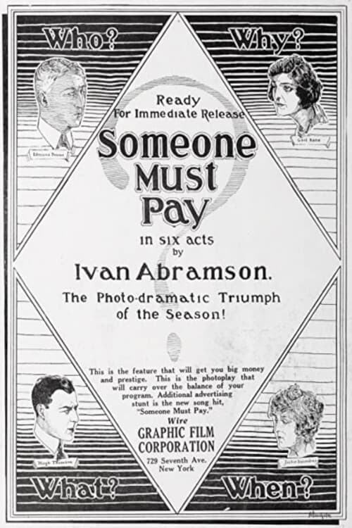 Someone Must Pay (1919)