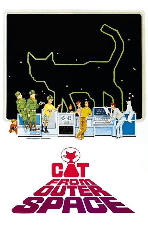 The Cat from Outer Space Movie Poster Image