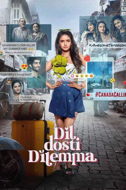 Póster oficial de Dil Dosti Dilemma (2024)