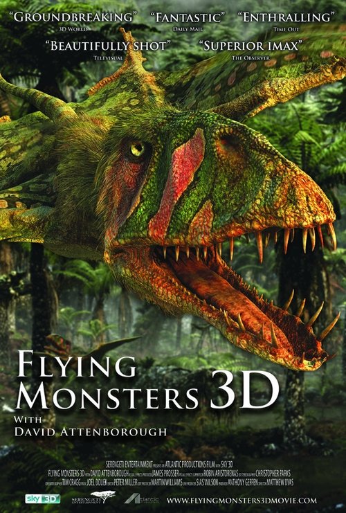 Flying Monsters 3D with David Attenborough poster