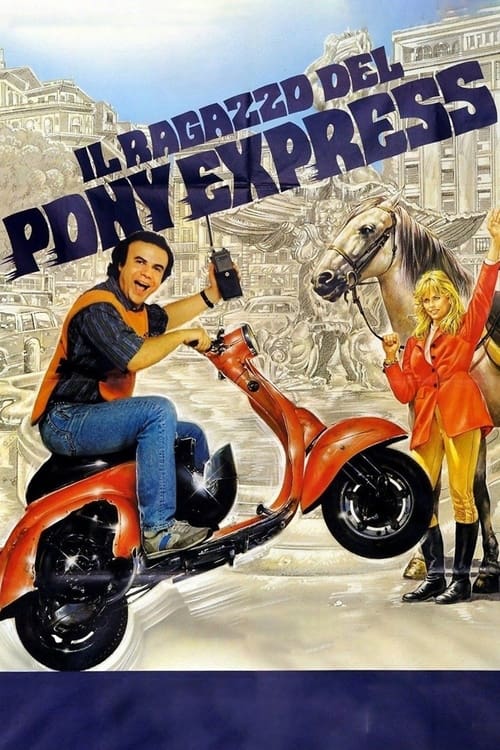 Poster Il ragazzo del Pony Express 1986