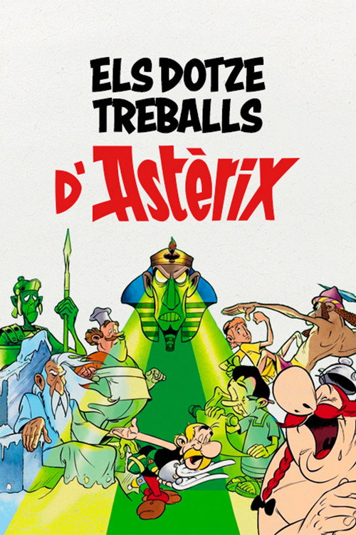 Cartell de Els dotze treballs d'Astèrix