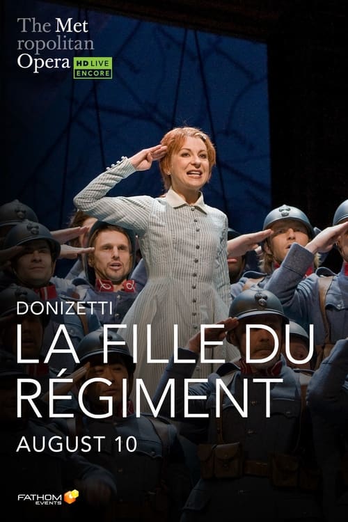 Poster The Metropolitan Opera: La Fille du Régiment 2008