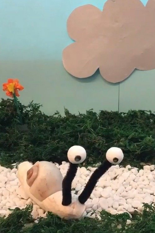 L'escargot qui voulait être peintre