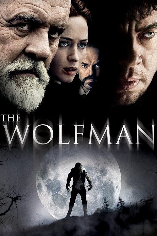 Grootschalige poster van The Wolfman