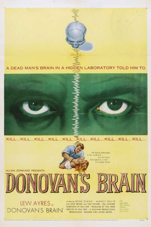 Donovan's Brain poster