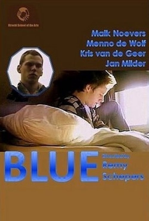 Blue movie poster player