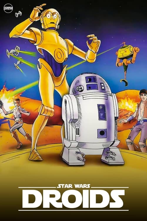 Grootschalige poster van Star Wars: Droids