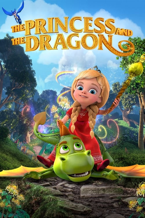 La princesa y el dragón poster