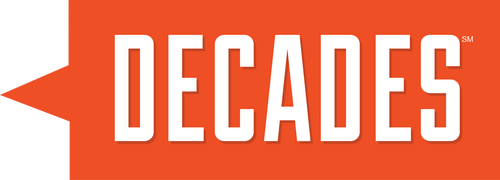 Decades logo