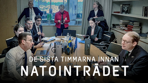 De sista timmarna innan Natointrädet Backdrop Blur