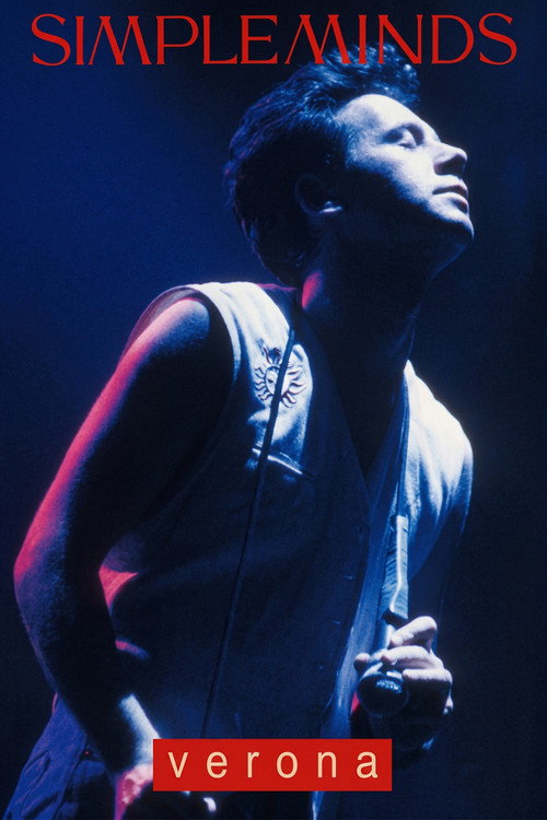 Simple Minds - Verona poster