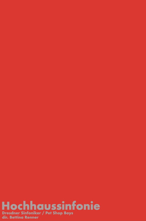 Hochhaussinfonie - FİLM Afişi