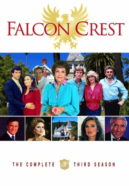 Ver temporada 3 de Falcon Crest Póster de la temporada 3 de la serie Falcon Crest